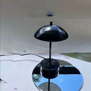 Mid century modern dome half circle top lamp lighting fixture for table